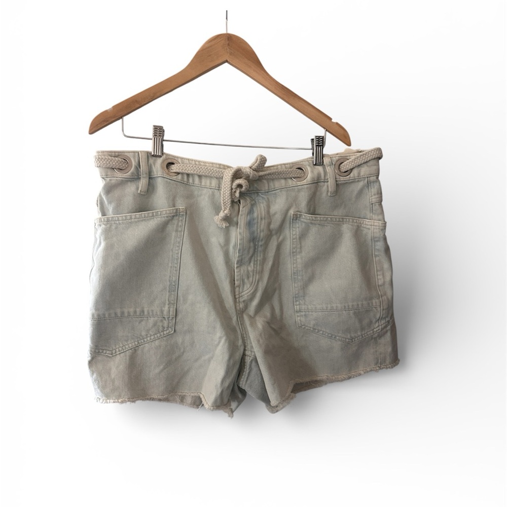 We The Free Faded Blue Denim Shorts